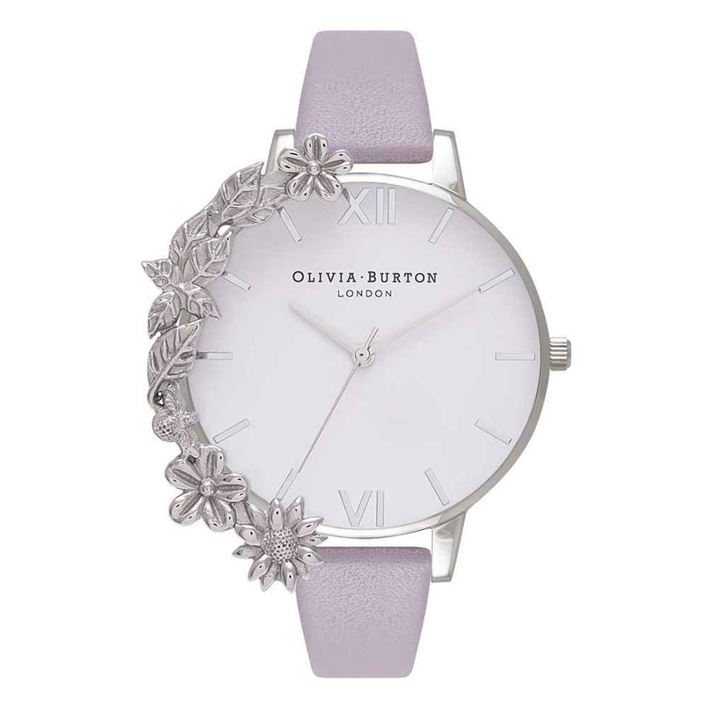 Olivia Burton Purple Artificial Leather Watch - Maison Cuirelle