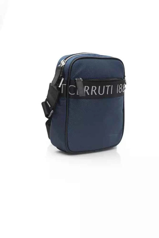Cerruti 1881 Blue Nylon Women Crossbody Bag