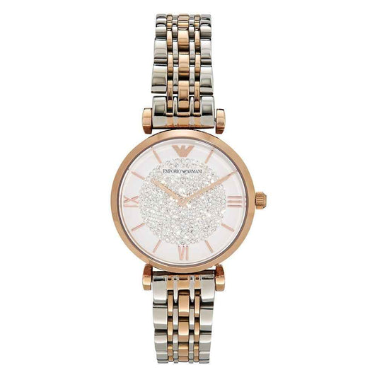 Armani Silver Stainless Steel Watch - Maison Cuirelle