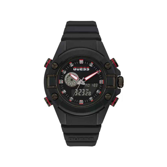 Guess Black Resin Watch - Maison Cuirelle