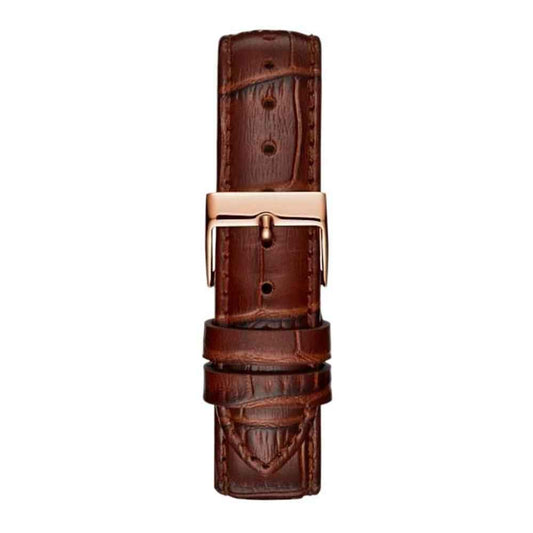 Guess Brown Leather Watch - Maison Cuirelle