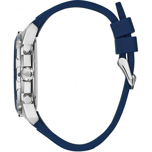 Guess Blue Rubber Watch - Maison Cuirelle