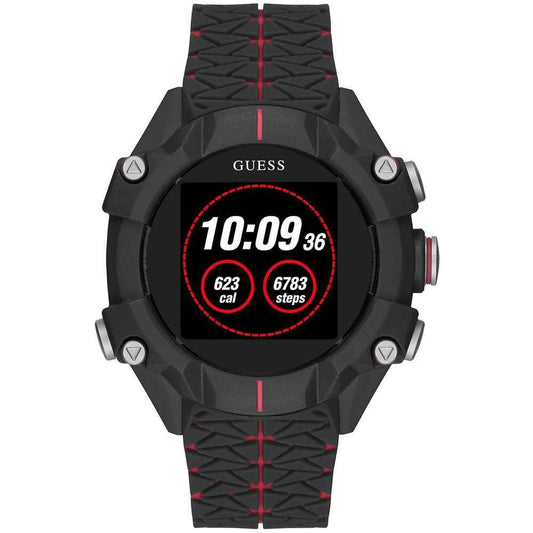 Guess Black Resin Watch - Maison Cuirelle
