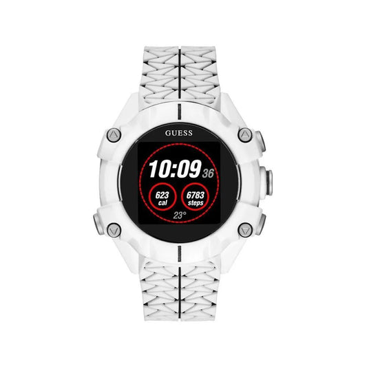 Guess White Resin Watch - Maison Cuirelle