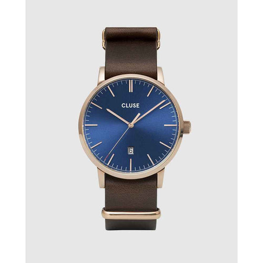 Cluse Brown Leather Watch - Maison Cuirelle