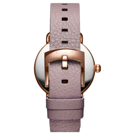 MVMT Purple Leather Watch - Maison Cuirelle