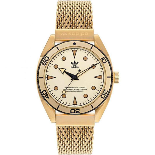 Adidas Gold Stainless Steel Watch - Maison Cuirelle