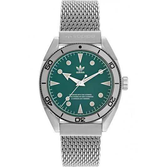Adidas Gray Stainless Steel Watch - Maison Cuirelle