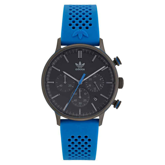 Adidas Blue Rubber Watch - Maison Cuirelle