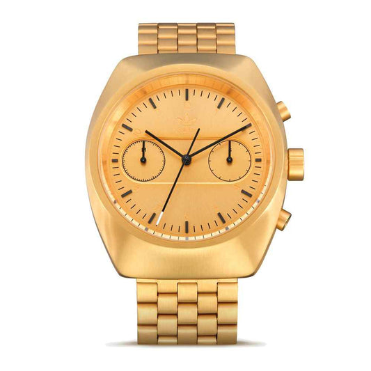 Adidas Gold Stainless Steel Watch - Maison Cuirelle