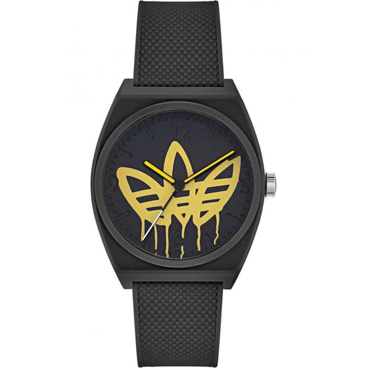 Adidas Black Synthetic Watch - Maison Cuirelle