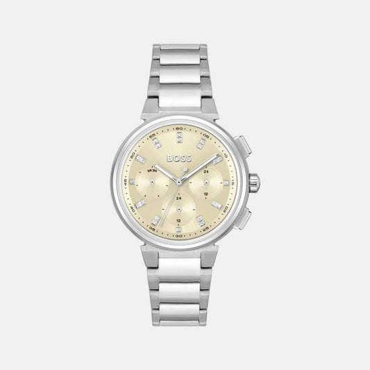 Hugo Boss Silver Stainless Steel Watch - Maison Cuirelle