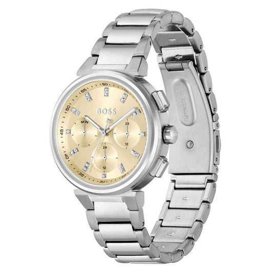 Hugo Boss Silver Stainless Steel Watch - Maison Cuirelle