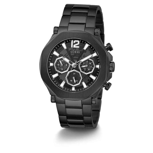 Guess Black Stainless Steel Watch - Maison Cuirelle