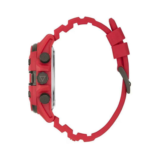 Guess Red Synthetic Watch - Maison Cuirelle
