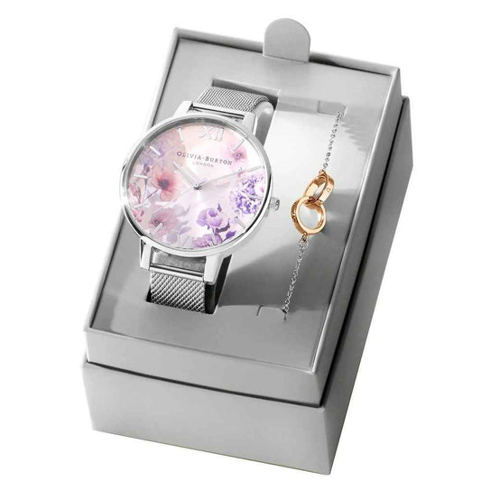 Olivia Burton Gray Stainless Steel Watch - Maison Cuirelle