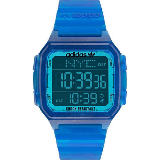 Adidas Blue Synthetic Watch - Maison Cuirelle