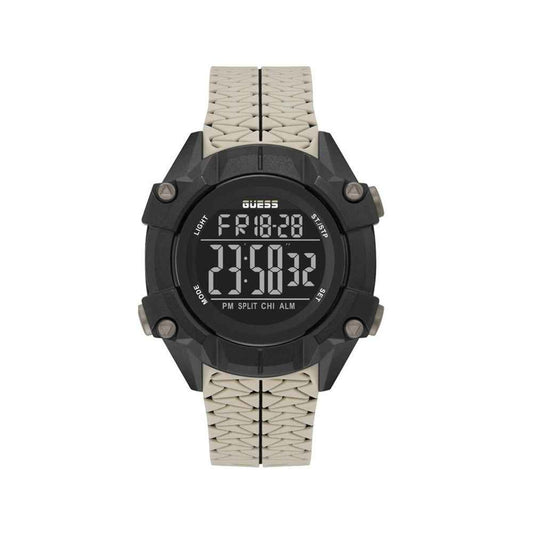 Guess Beige Synthetic Watch - Maison Cuirelle