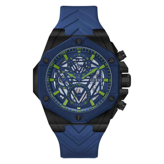 Guess Blue Synthetic Watch - Maison Cuirelle