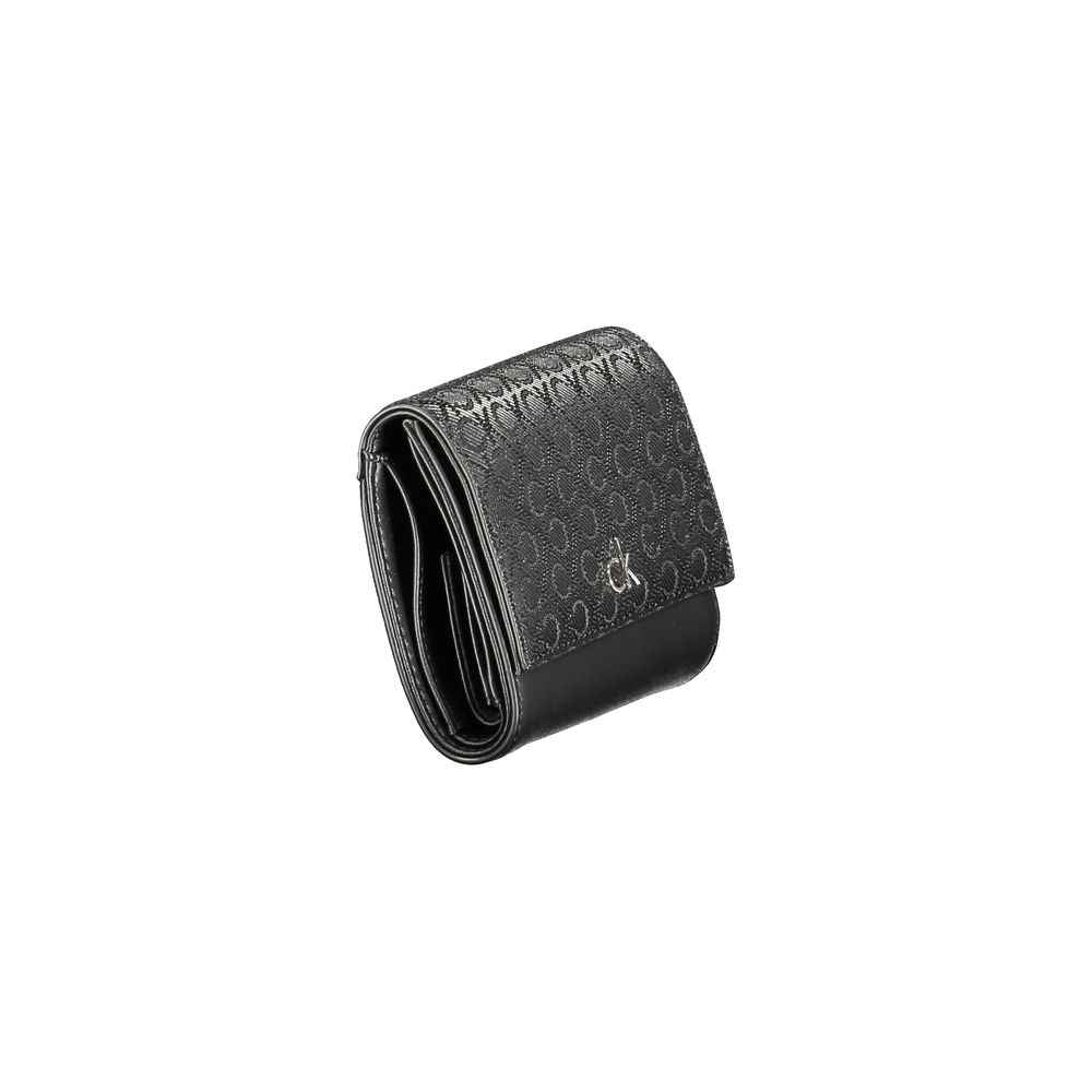 Calvin Klein Black Polyester Women Wallet