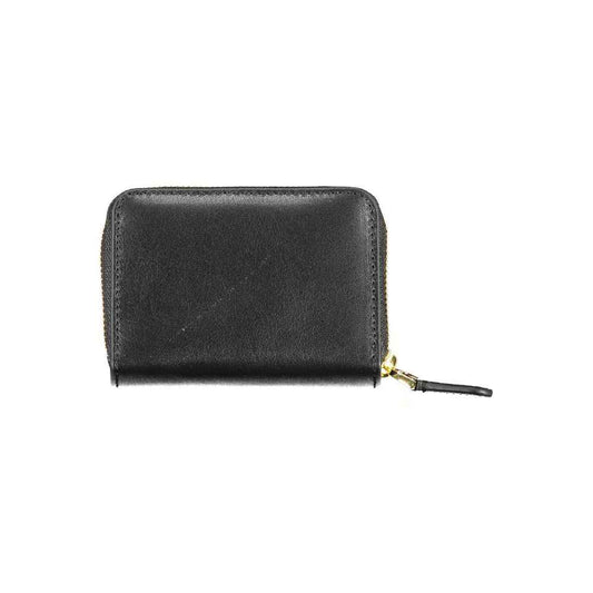 Ralph Lauren Black Leather Wallet - Maison Cuirelle