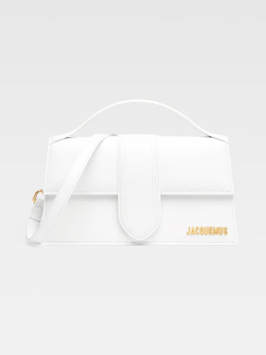 Jacquemus Le Grand Bambino White Bag - Maison Cuirelle