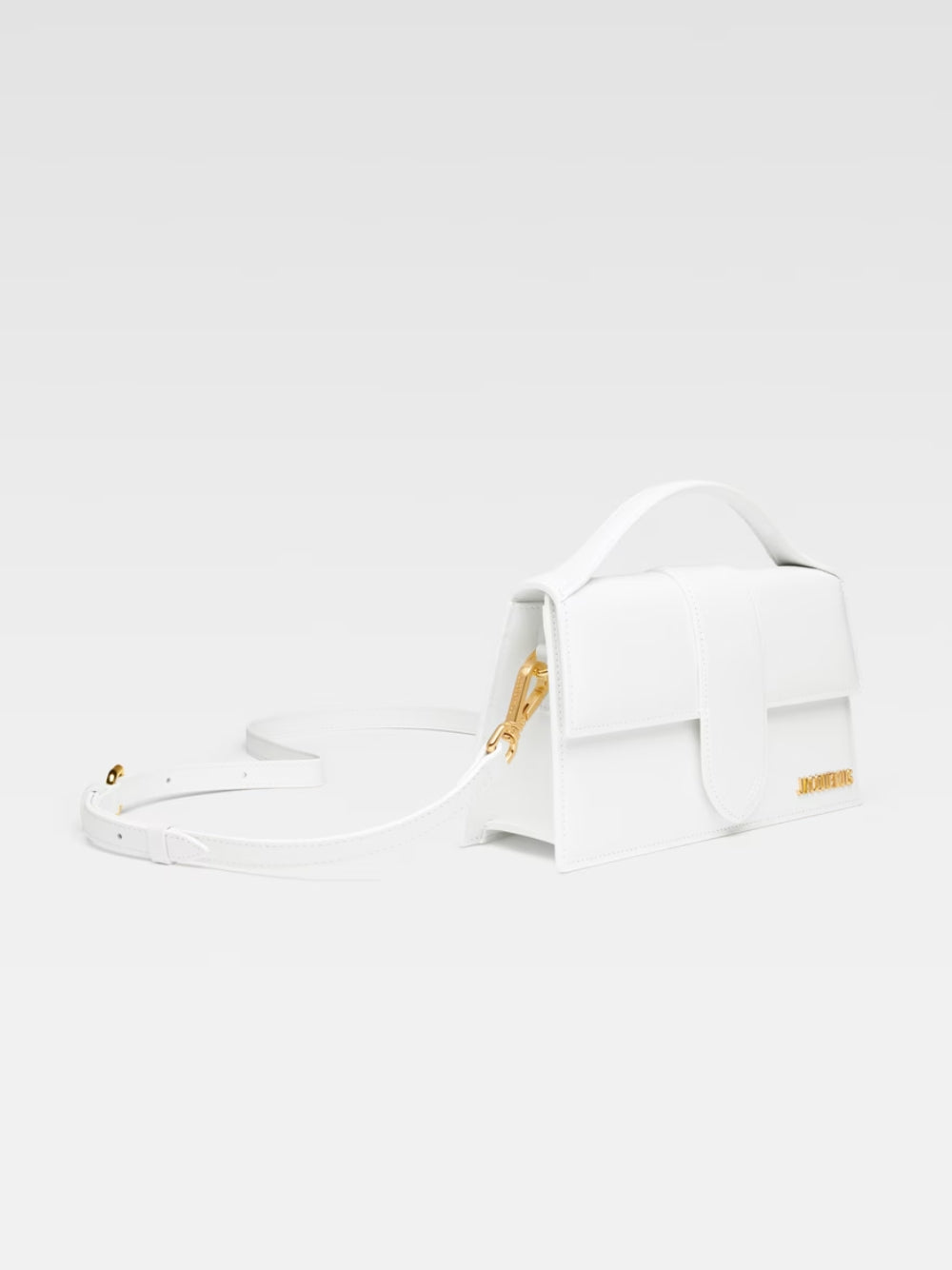 Jacquemus Le Grand Bambino White Bag - Maison Cuirelle