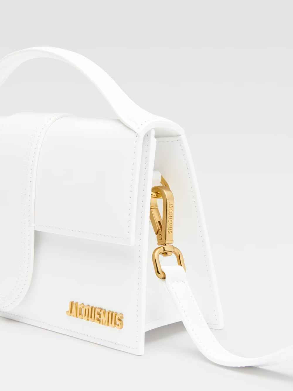 Jacquemus Le Grand Bambino White Bag - Maison Cuirelle