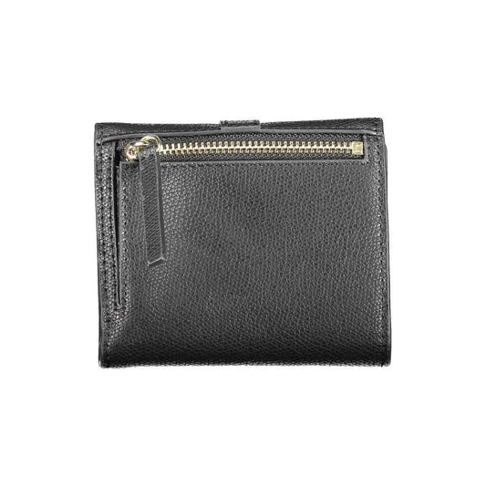 Tommy Hilfiger Black Polyethylene Wallet - Maison Cuirelle