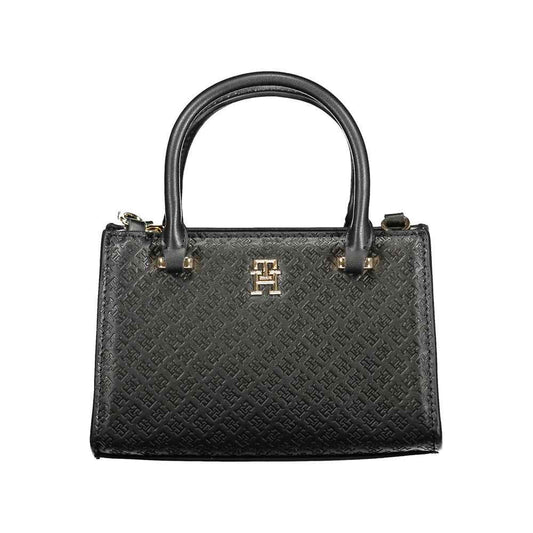 Tommy Hilfiger Black Polyethylene Women Handbag