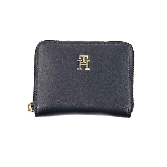 Tommy Hilfiger Blue Polyester Wallet - Maison Cuirelle