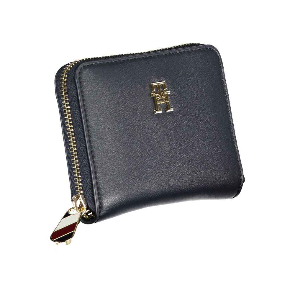 Tommy Hilfiger Blue Polyester Wallet - Maison Cuirelle