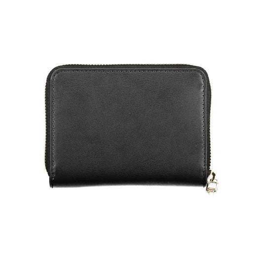 Tommy Hilfiger Black Polyethylene Wallet - Maison Cuirelle