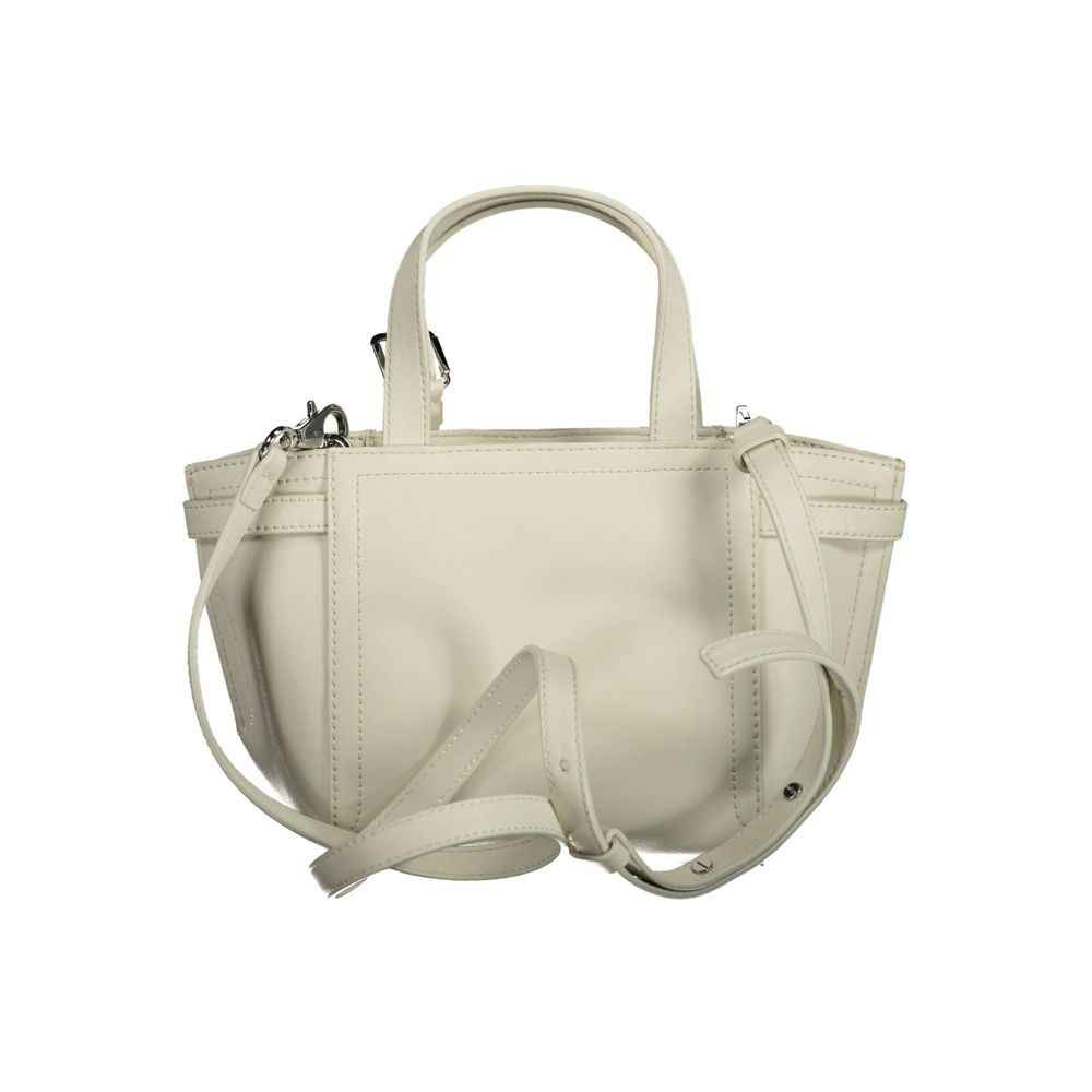 Calvin Klein White Polyester Handbag - Maison Cuirelle