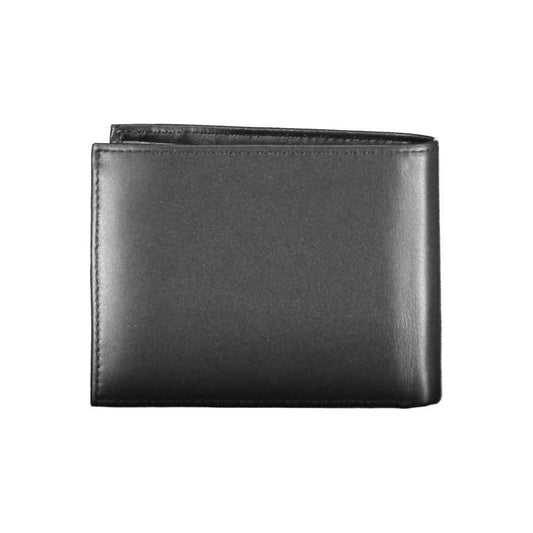 Calvin Klein Black Leather Wallet - Maison Cuirelle
