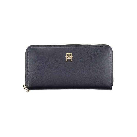 Tommy Hilfiger Blue Polyethylene Wallet - Maison Cuirelle