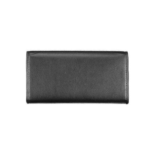 Tommy Hilfiger Black Polyethylene Wallet - Maison Cuirelle