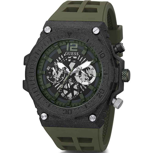 Guess Green Synthetic Watch - Maison Cuirelle