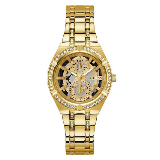 Guess Gold Stainless Steel Watch - Maison Cuirelle