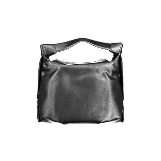 Calvin Klein Black Polyester Handbag - Maison Cuirelle