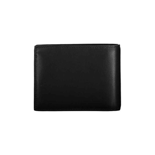Calvin Klein Black Leather Wallet - Maison Cuirelle