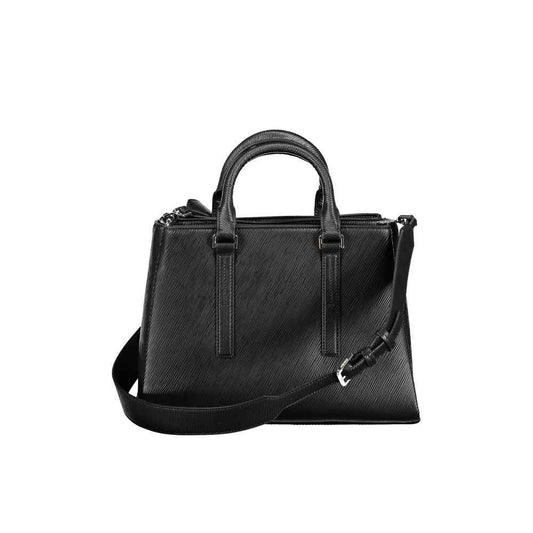 Calvin Klein Black Polyester Handbag - Maison Cuirelle
