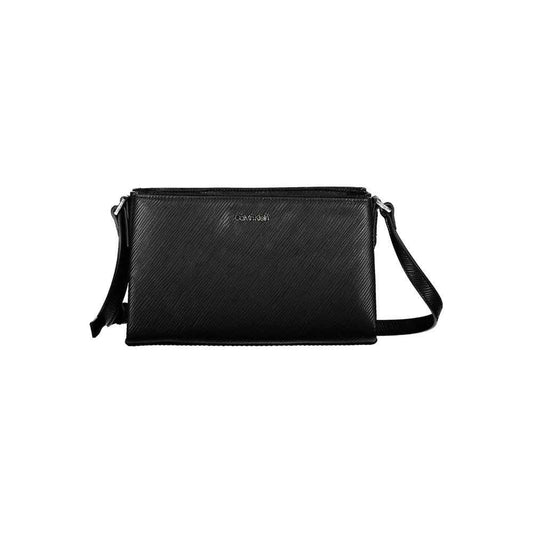 Calvin Klein Black Polyester Handbag - Maison Cuirelle