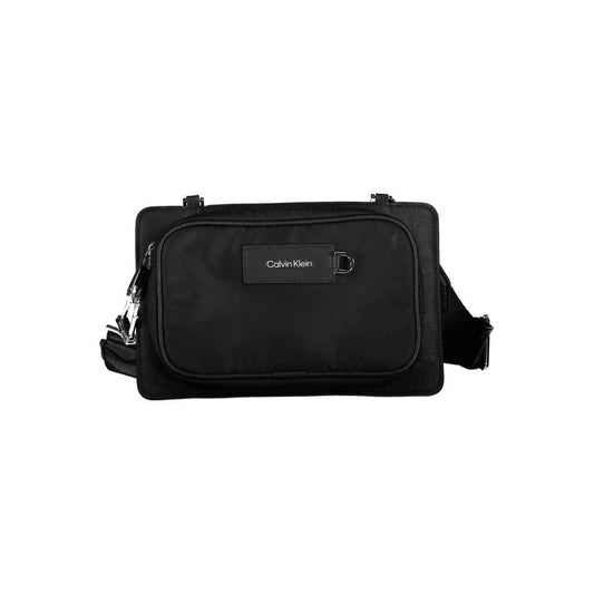 Calvin Klein Black Polyester Shoulder Bag - Maison Cuirelle