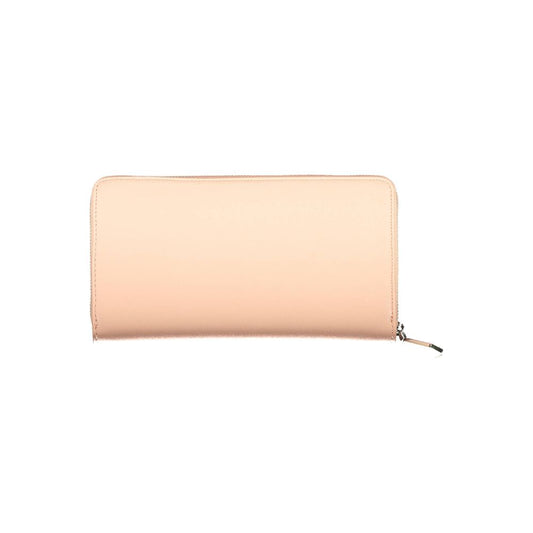 Calvin Klein Pink Polyethylene Wallet - Maison Cuirelle