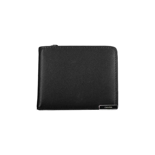 Calvin Klein Black Polyethylene Wallet - Maison Cuirelle