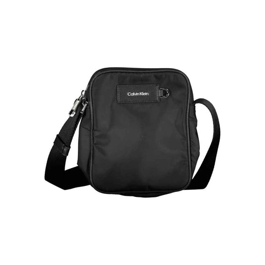 Calvin Klein Black Polyester Shoulder Bag - Maison Cuirelle