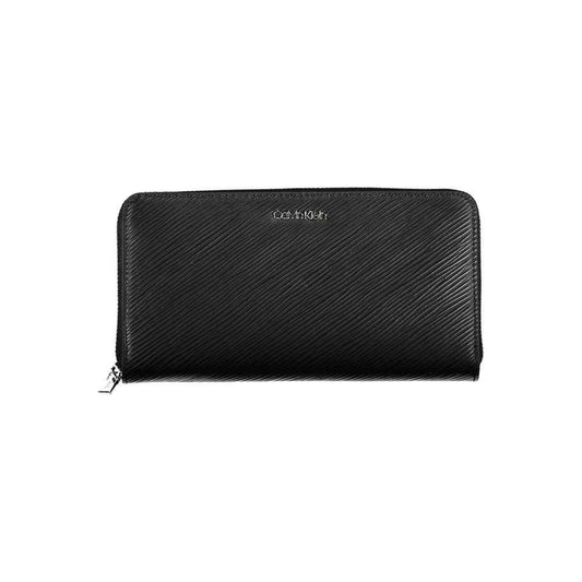 Calvin Klein Black Polyethylene Wallet - Maison Cuirelle