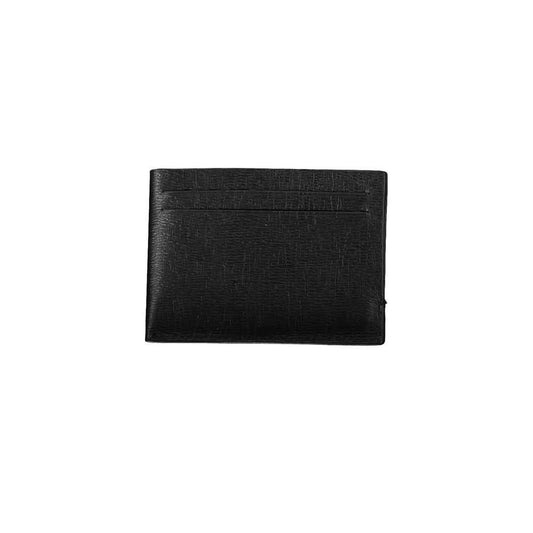 Calvin Klein Black Leather Wallet - Maison Cuirelle