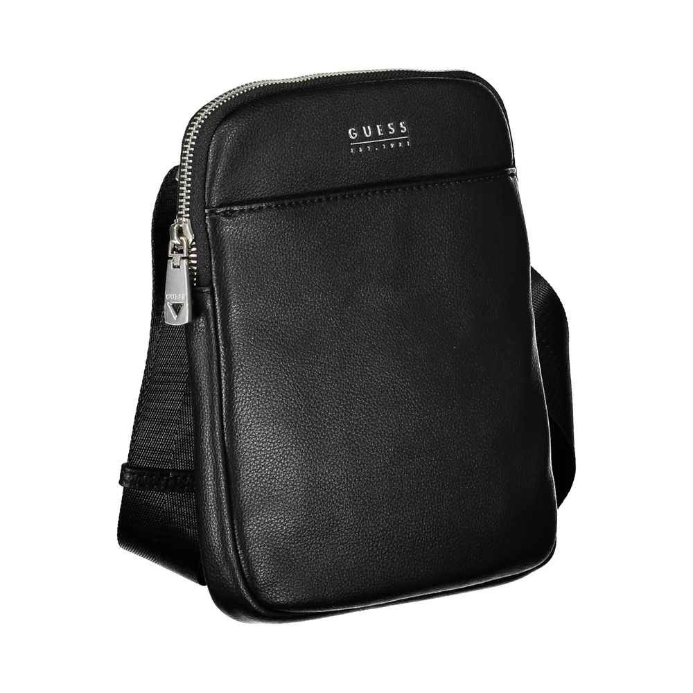 Guess Jeans Black Polyethylene Shoulder Bag - Maison Cuirelle